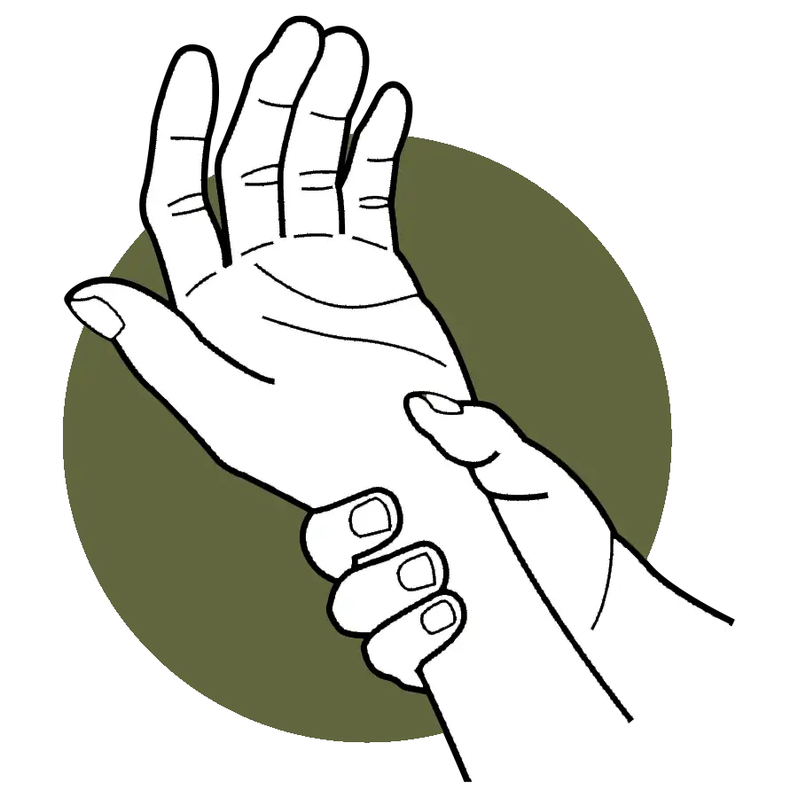 wrist pain icon