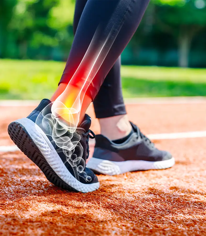 injured ankle pain Pana, IL